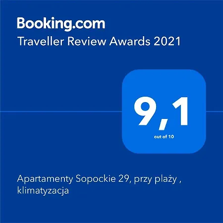 公寓 Sopockie 29, Przy Plazy , Klimatyzacja